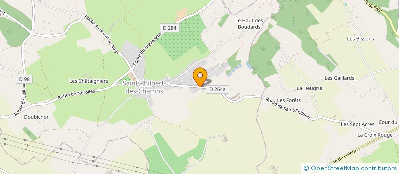 localisation de l'entreprise MADAME SEVERINE GRENTE  SAINT-PHILBERT-DES-CHAMPS