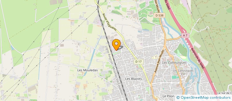 localisation de l'entreprise MADAME SEVERINE GRIMALDI  SALON-DE-PROVENCE