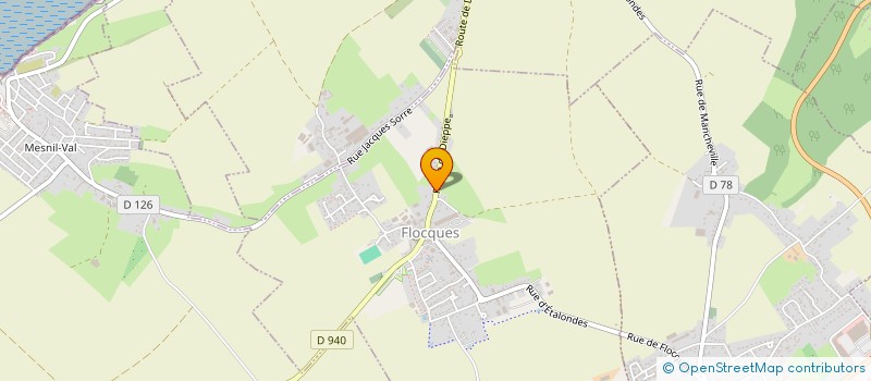 localisation de l'entreprise MADAME SEVERINE GROUT  FLOCQUES