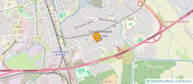 localisation de l'entreprise MADAME SEVERINE GRZEGORCZYK  COUDEKERQUE-BRANCHE