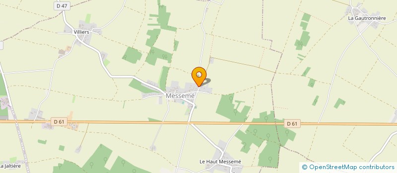 localisation de l'entreprise MADAME SEVERINE GUERINEAU  MESSEME