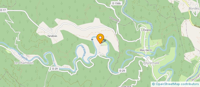 localisation de l'entreprise MADAME SEVERINE GUIBERT  CHAMBON