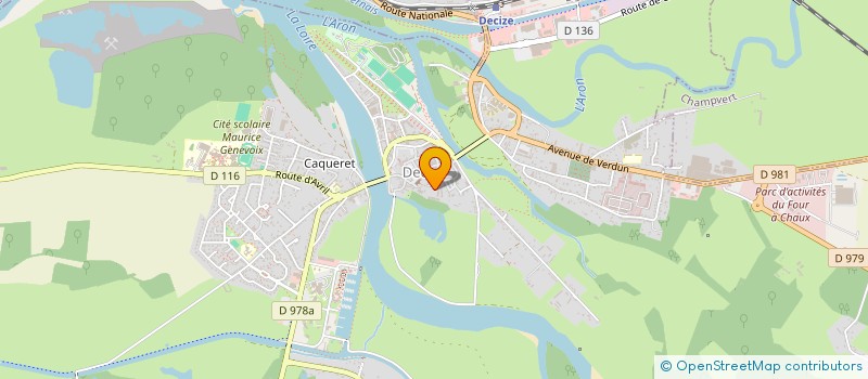 localisation de l'entreprise MADAME SEVERINE GUIOT  DECIZE