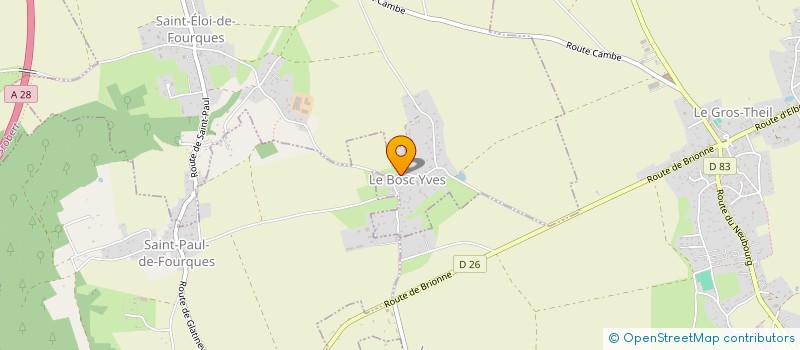 localisation de l'entreprise MADAME SEVERINE HAMON  SAINT-ELOI-DE-FOURQUES