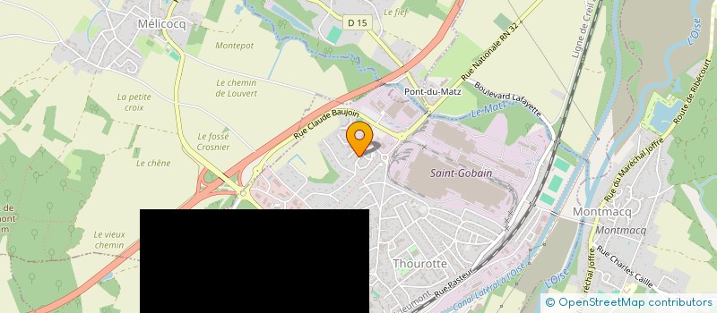 localisation de l'entreprise MADAME SEVERINE HARIR à THOUROTTE