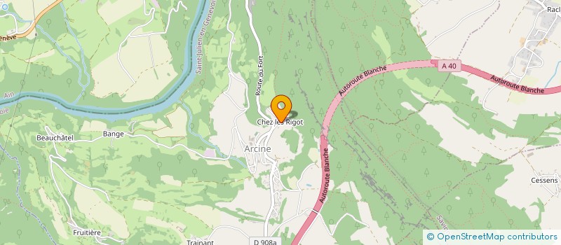 localisation de l'entreprise MADAME SEVERINE HARLAY  CLARAFOND-ARCINE