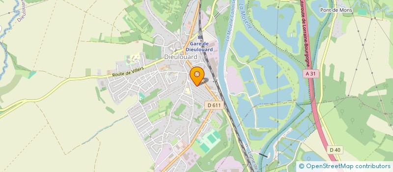 localisation de l'entreprise MADAME SEVERINE HAUCK  DIEULOUARD