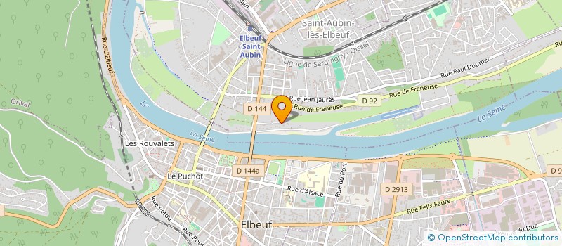 localisation de l'entreprise MADAME SEVERINE HAZARD  QUEVREVILLE-LA-POTERIE