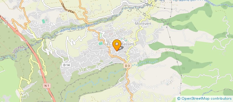 localisation de l'entreprise MADAME SEVERINE HEBERT  LES TROIS-BASSINS