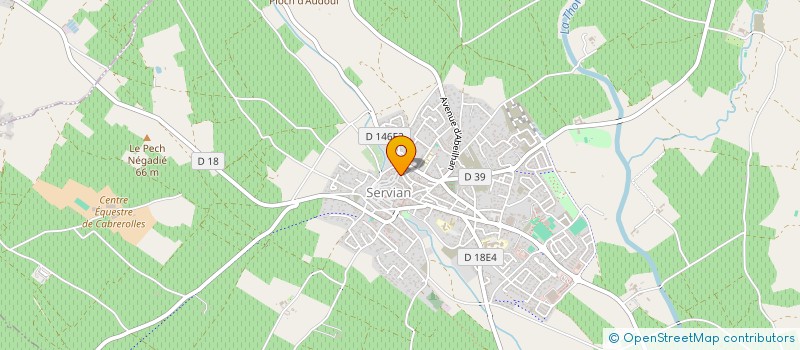 localisation de l'entreprise MADAME SEVERINE HESSMANN  SERVIAN