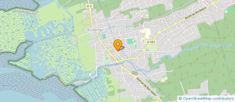 localisation de l'entreprise MADAME SEVERINE HILLION  AUDENGE