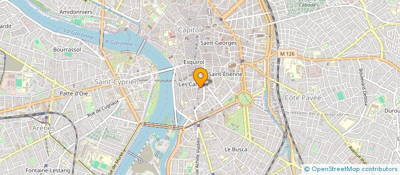 localisation de l'entreprise MADAME SEVERINE ILLAN  TOULOUSE