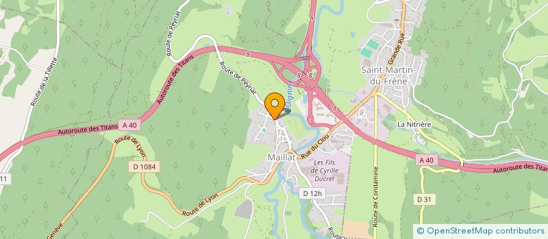 localisation de l'entreprise MADAME SEVERINE ISBLED  MAILLAT