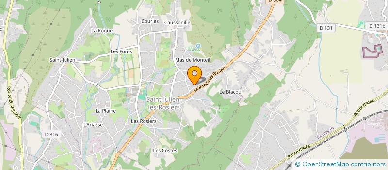 localisation de l'entreprise MADAME SEVERINE IVARS  ROCLES