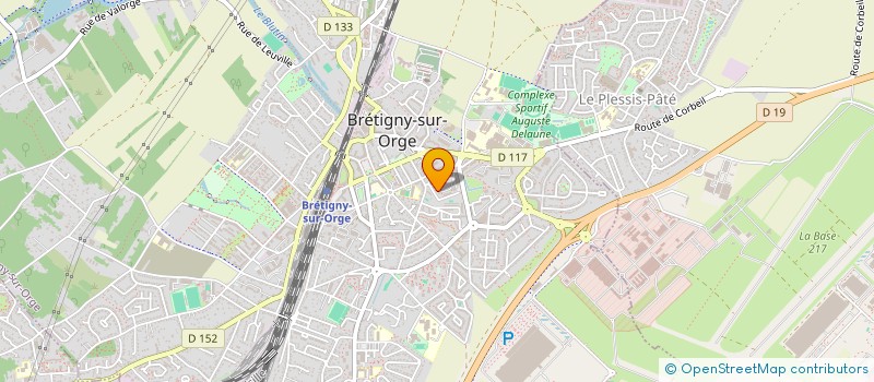 localisation de l'entreprise MADAME SEVERINE JACQUIN à BRETIGNY-SUR-ORGE