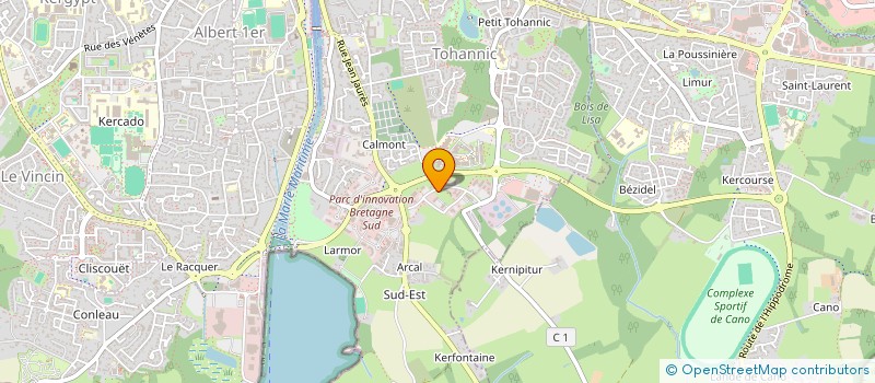 localisation de l'entreprise MADAME SEVERINE JAMEAU à VANNES