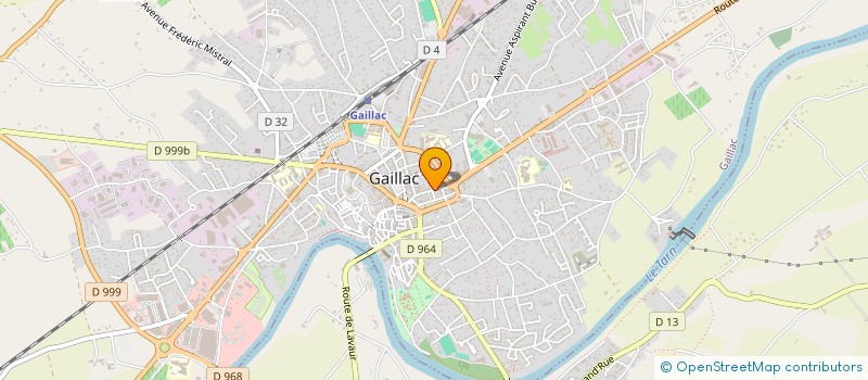 localisation de l'entreprise MADAME SEVERINE JAMET  GAILLAC