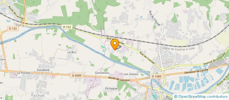 localisation de l'entreprise MADAME SEVERINE JARNOLLE  SAINT-PANTALEON-DE-LARCHE