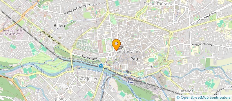 localisation de l'entreprise MADAME SEVERINE JOIE à PAU