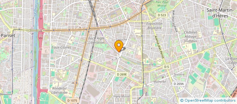 localisation de l'entreprise MADAME SEVERINE JOSSERAND à GRENOBLE