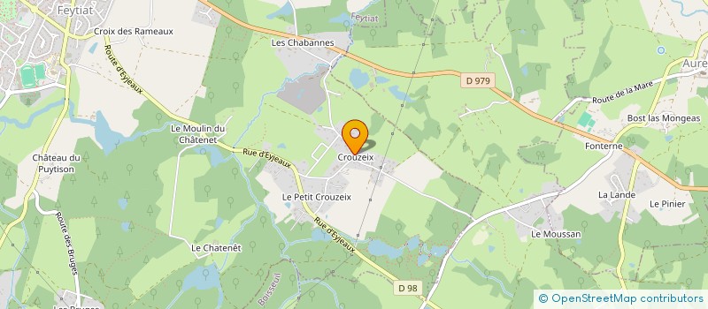 localisation de l'entreprise MADAME SEVERINE JOUBERT  FEYTIAT