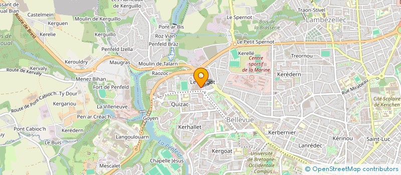 localisation de l'entreprise MADAME SEVERINE JULIEN à BREST