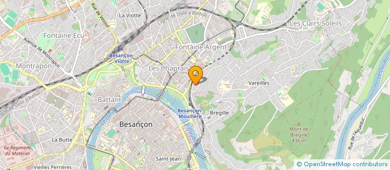 localisation de l'entreprise MADAME SEVERINE JUNGEN  BESANCON