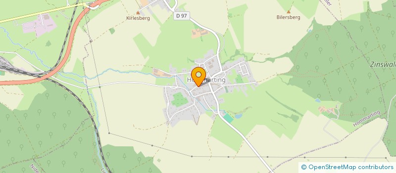 localisation de l'entreprise MADAME SEVERINE KLEIN  HOMMARTING