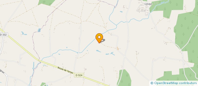 localisation de l'entreprise MADAME SEVERINE LABORDE  SOUPROSSE