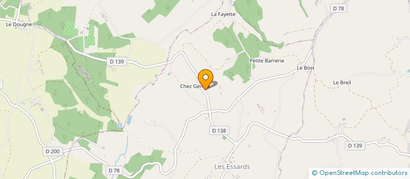 localisation de l'entreprise MADAME SEVERINE LABROUSSE à LES ESSARDS
