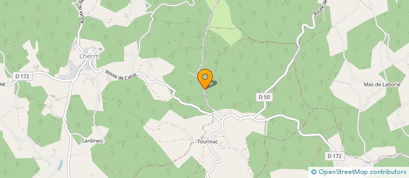 localisation de l'entreprise MADAME SEVERINE LACOMBE  PONTCIRQ