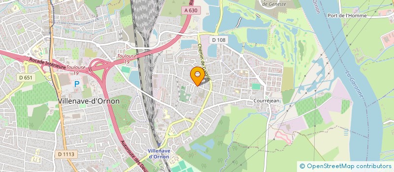 localisation de l'entreprise MADAME SEVERINE LACOUR  VILLENAVE-D'ORNON