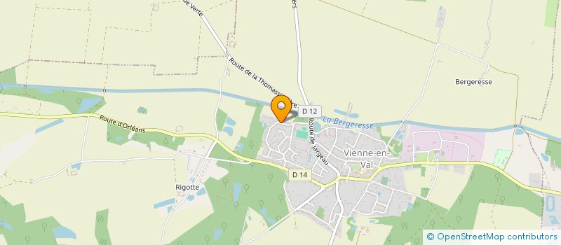 localisation de l'entreprise MADAME SEVERINE LAFARCINADE à VIENNE-EN-VAL