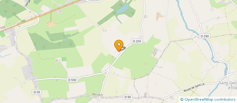 localisation de l'entreprise MADAME SEVERINE LAJOYE à BERIGNY