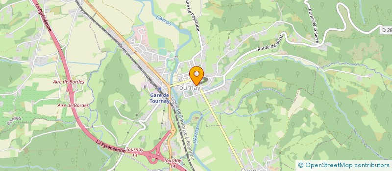 localisation de l'entreprise MADAME SEVERINE LAMBERT  TOURNAY