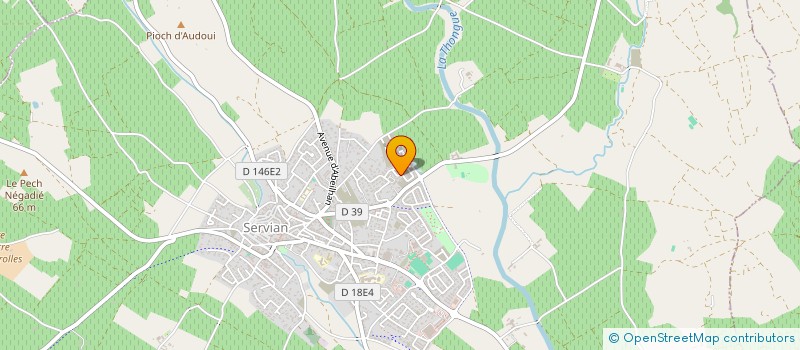 localisation de l'entreprise MADAME SEVERINE LAMERANT à SERVIAN