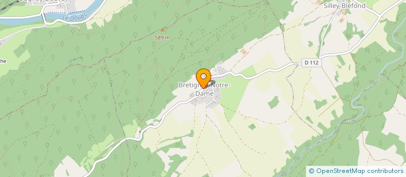 localisation de l'entreprise MADAME SEVERINE LAMY  BRETIGNEY-NOTRE-DAME