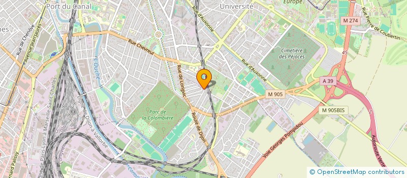 localisation de l'entreprise MADAME SEVERINE LAPICHE à DIJON