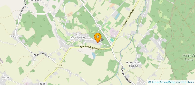 localisation de l'entreprise MADAME SEVERINE LARDILLIER  MONTJOIRE