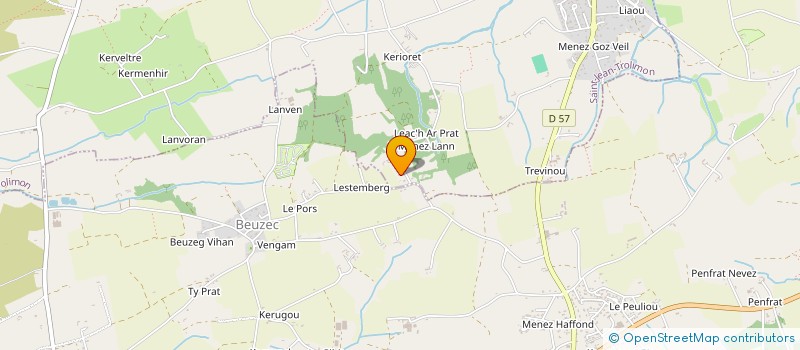 localisation de l'entreprise MADAME SEVERINE LARZUL  SAINT-JEAN-TROLIMON