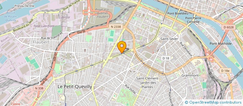 localisation de l'entreprise MADAME SEVERINE LAVIE  ELBEUF