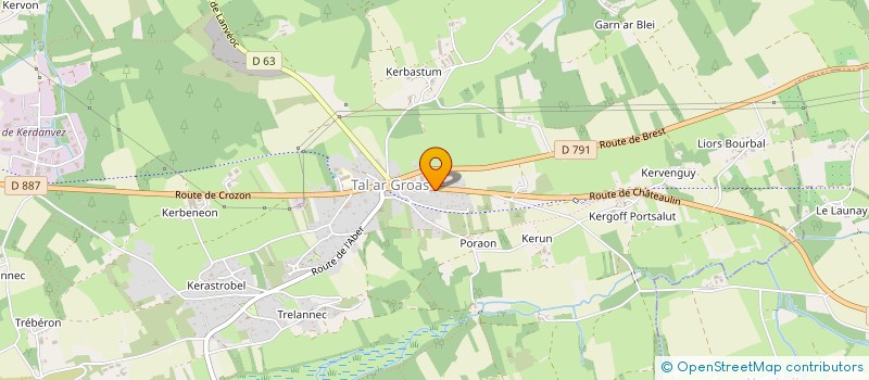 localisation de l'entreprise MADAME SEVERINE LE CLEC'H  BAUD