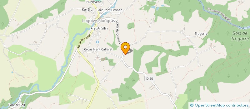 localisation de l'entreprise MADAME SEVERINE LE NEINDRE  LOGUIVY-PLOUGRAS