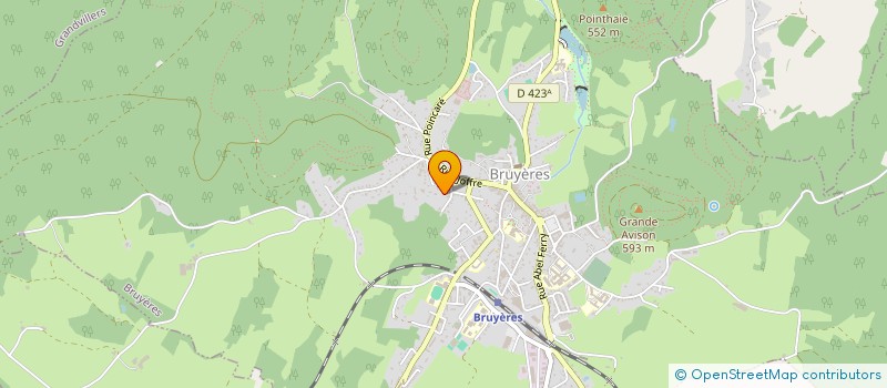 localisation de l'entreprise MADAME SEVERINE LEGER à BRUYERES