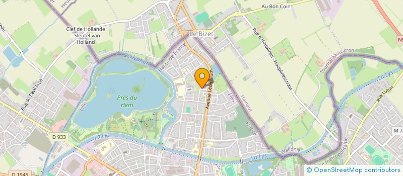 localisation de l'entreprise MADAME SEVERINE LEGRAND à ARMENTIERES