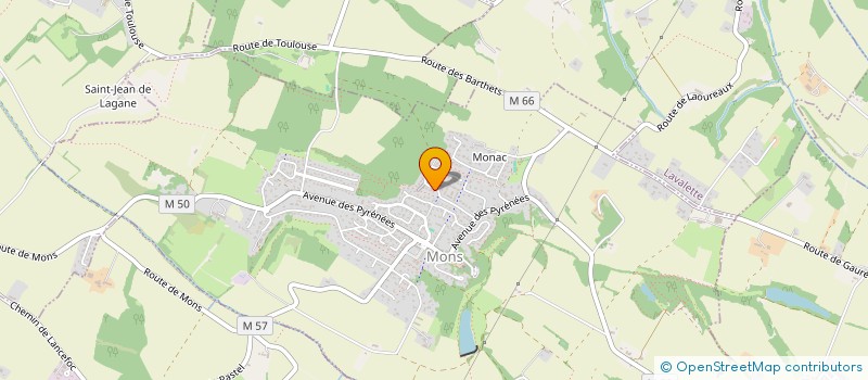 localisation de l'entreprise MADAME SEVERINE LEJEUNE  MONS