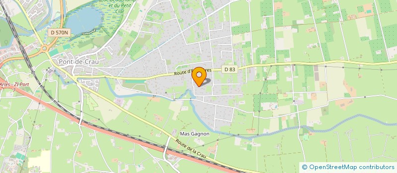 localisation de l'entreprise MADAME SEVERINE LEMOING  ARLES