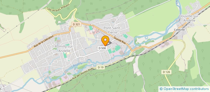 localisation de l'entreprise MADAME SEVERINE LENORD  ROMILLY-SUR-ANDELLE