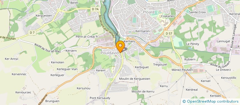 localisation de l'entreprise MADAME SEVERINE LEPETIT à DOUARNENEZ