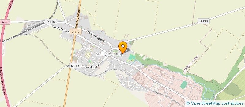 localisation de l'entreprise MADAME SEVERINE LEROUX à MAILLY-LE-CAMP